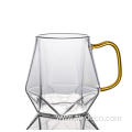 drinking milk coffee glass pitcher set